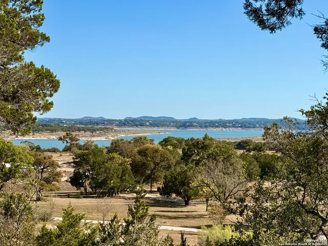 a view of lake with mountain
