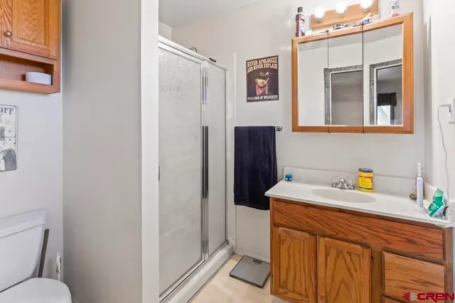 a room with storage and utility