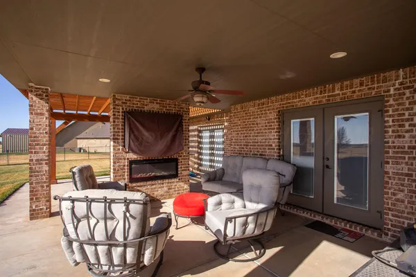 a view of an ocean and beach