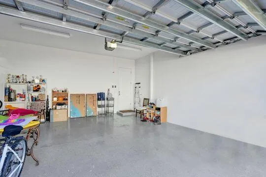 a view of storage and utility room