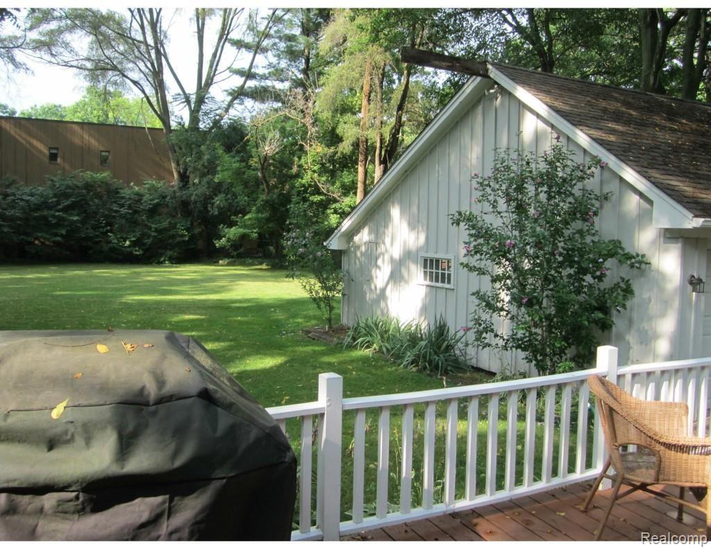 26088 German Mill Road Franklin, MI 48025 - Photo 25 of 25 Rear deck with view of deep backyard