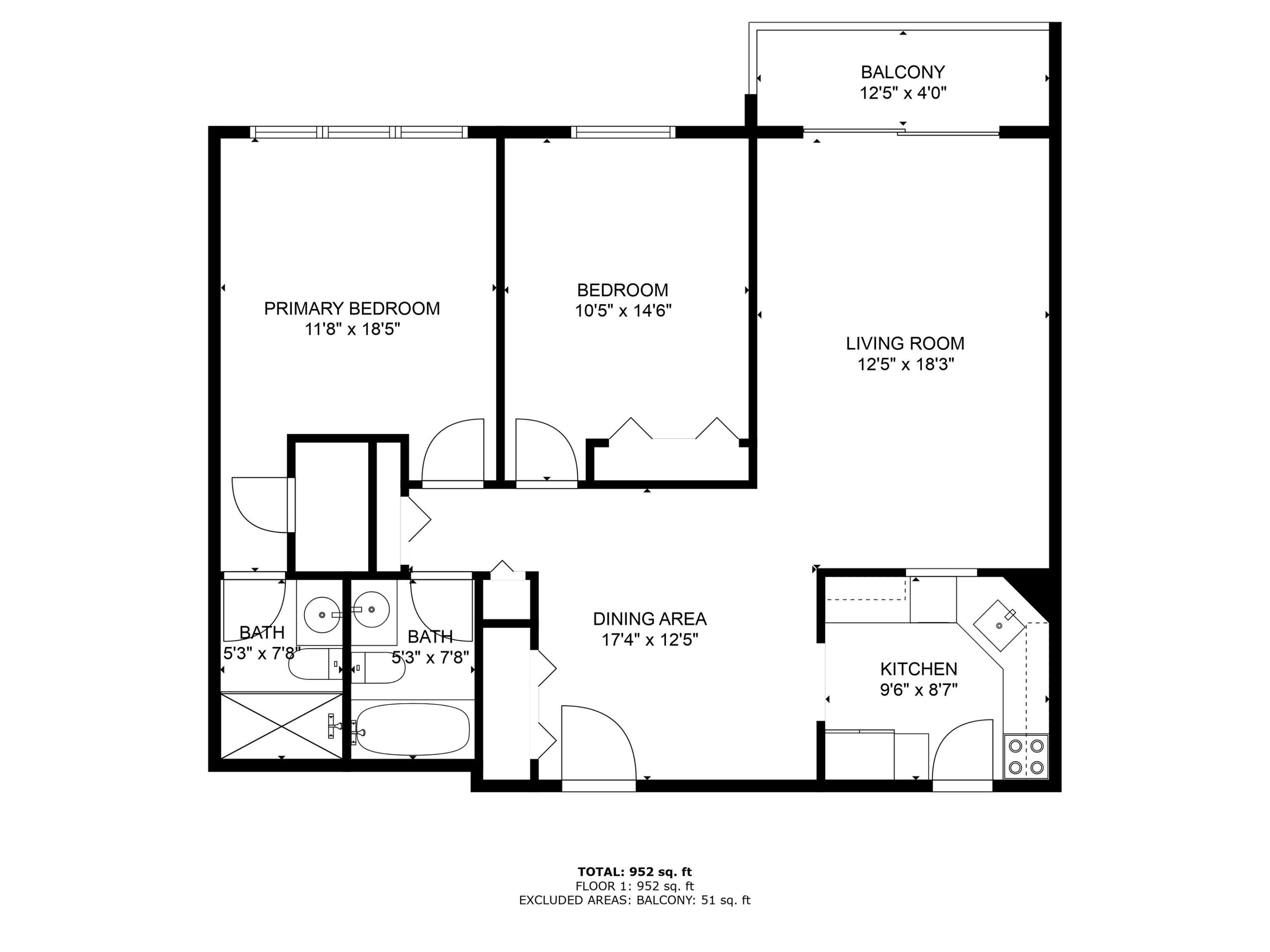 50 Southwest 3rd Avenue, Unit 211 Boca Raton, FL 33432 - Photo 32 of 32 Floor plan