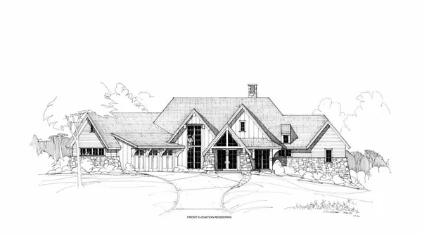 a view of a house with a park