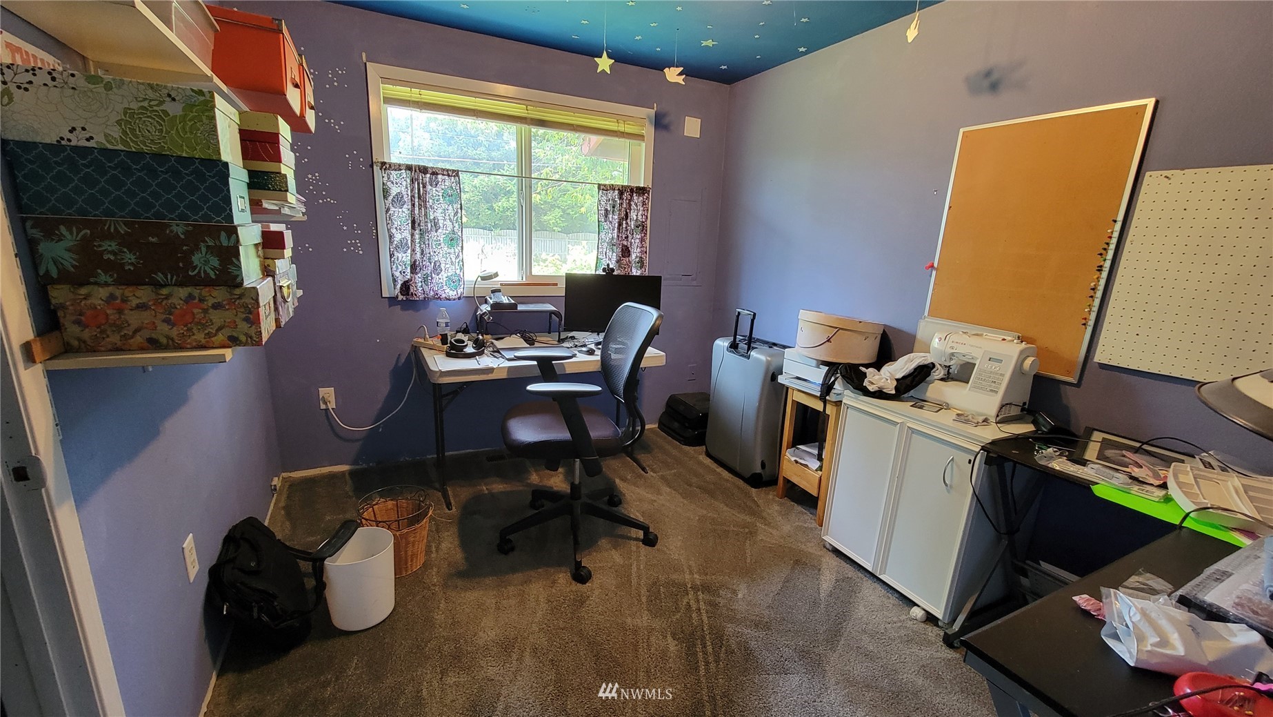 1224 Mission Road Everson, WA 98247 - Photo 16 of 30 a workspace with furniture and a window