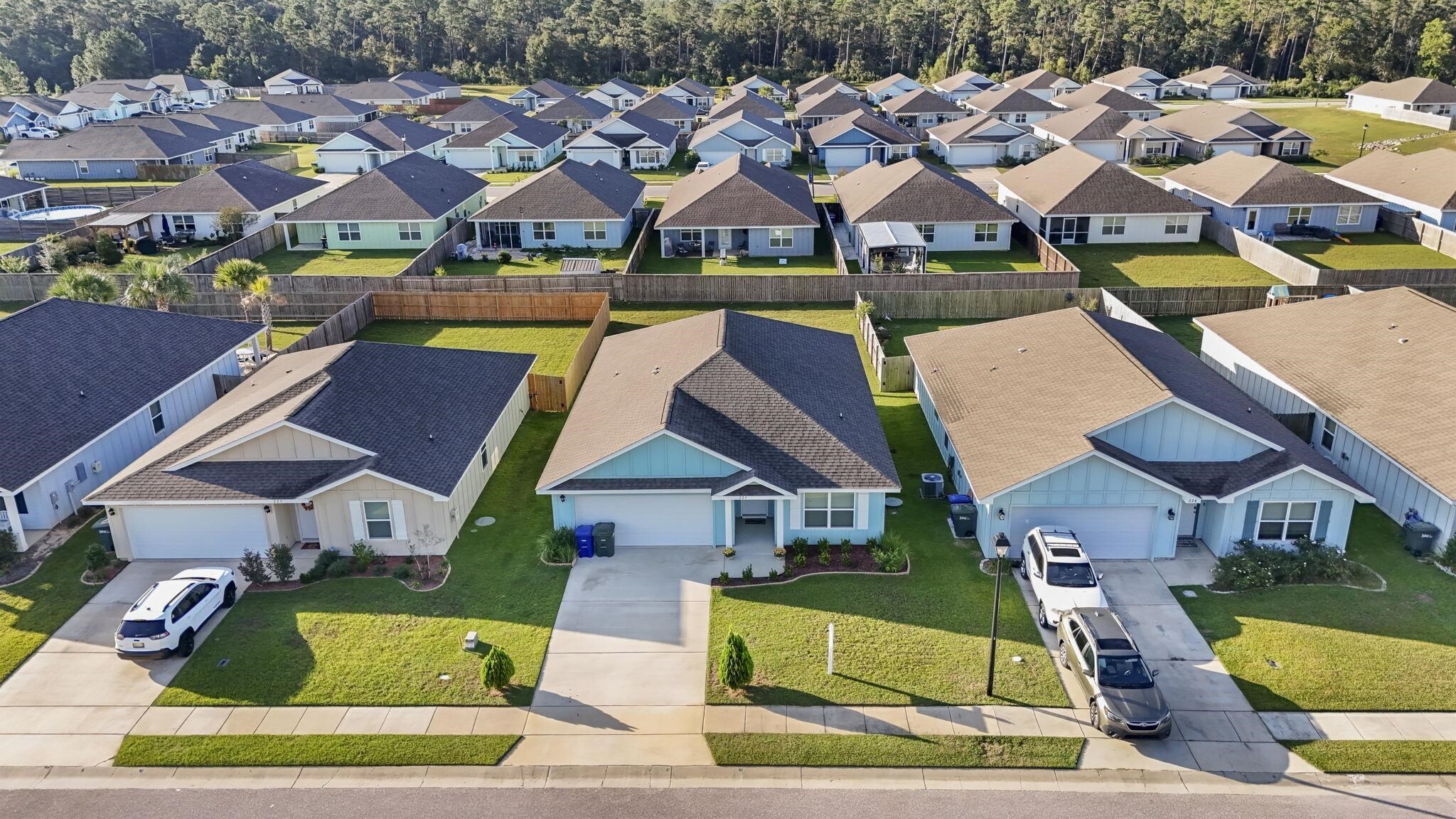 224 Burnston Way Foley, AL 36535 - Photo 1 of 42 Aerial perspective of suburban area