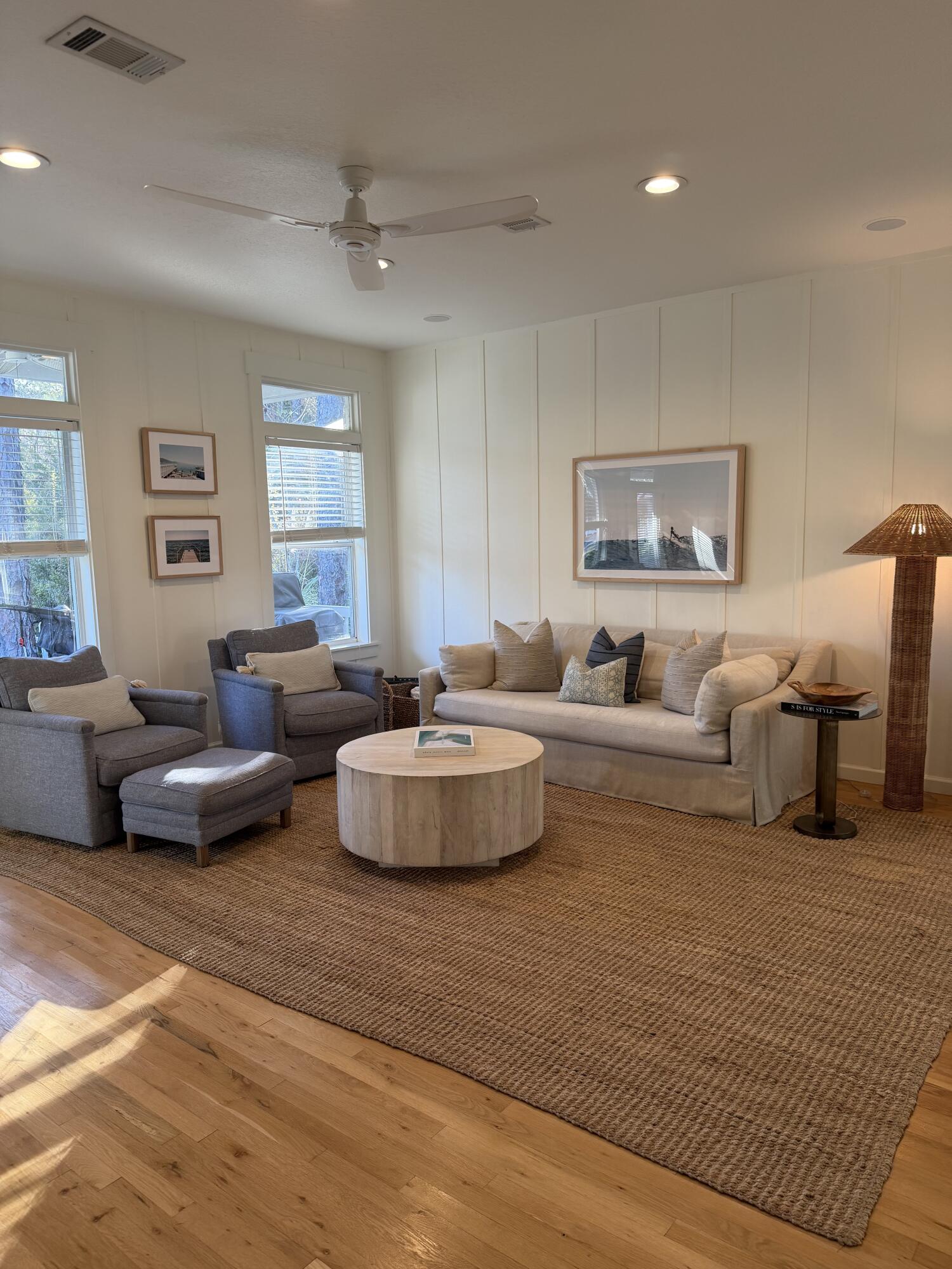 176 Georgie Street Santa Rosa Beach, FL 32459 - Photo 8 of 31 a living room with furniture and windows