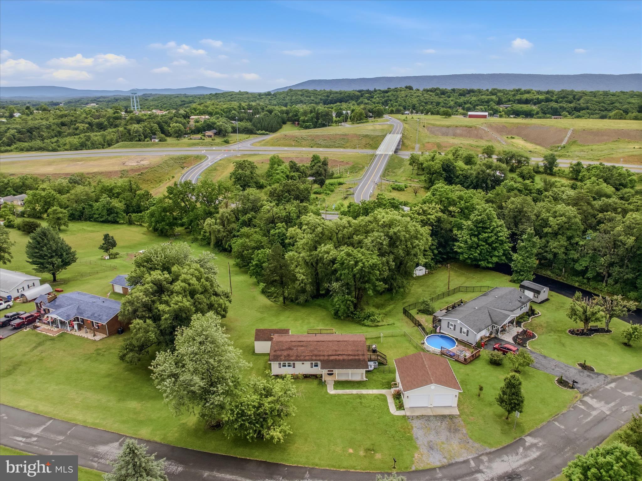 34 Morgan Lane Berkeley Springs, WV 25411 - Photo 47 of 52 Aerial View