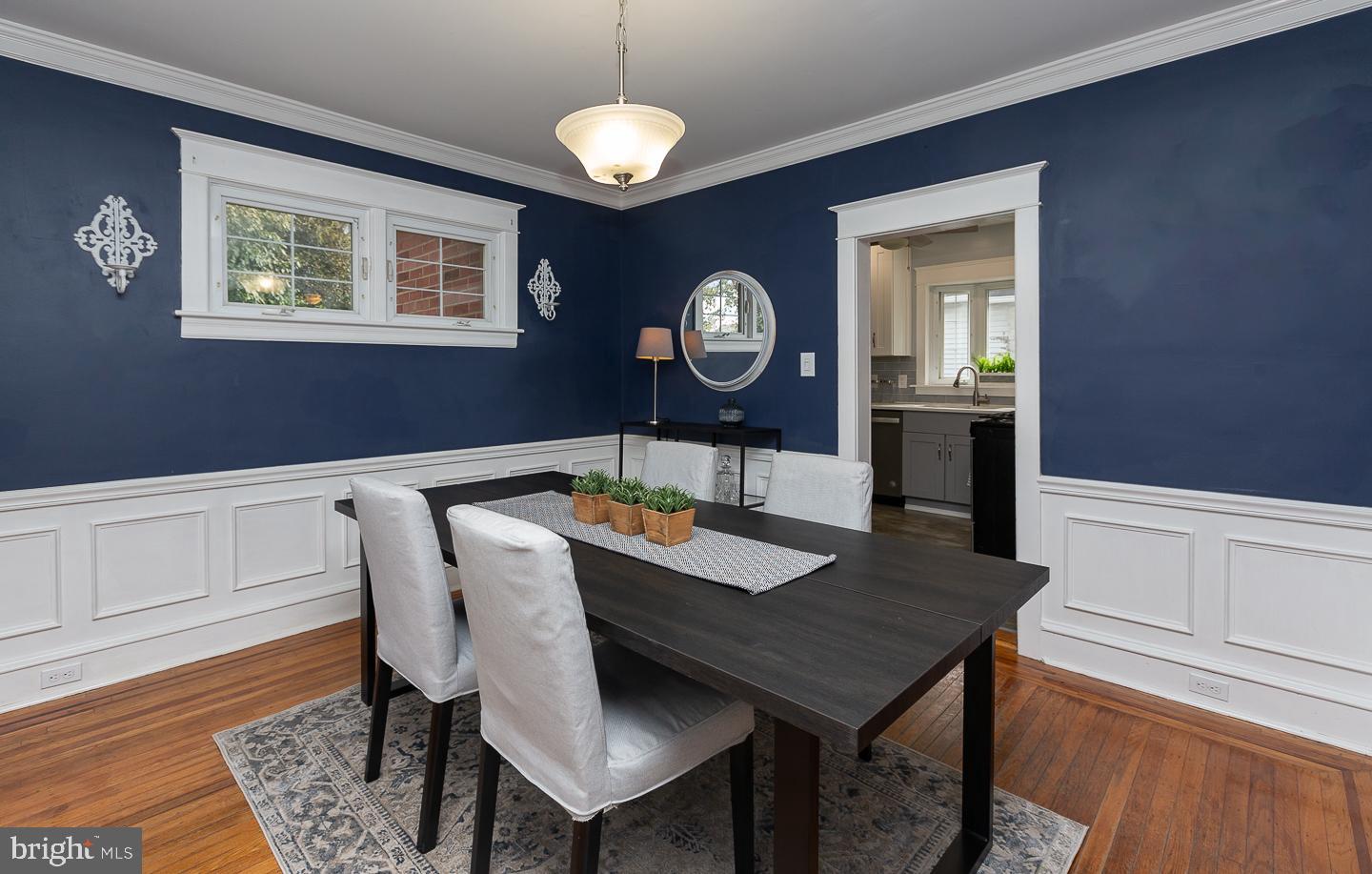 2029 Laurel Road Havertown, PA 19083 - Photo 11 of 45 a view of a dining room with furniture and wooden floor