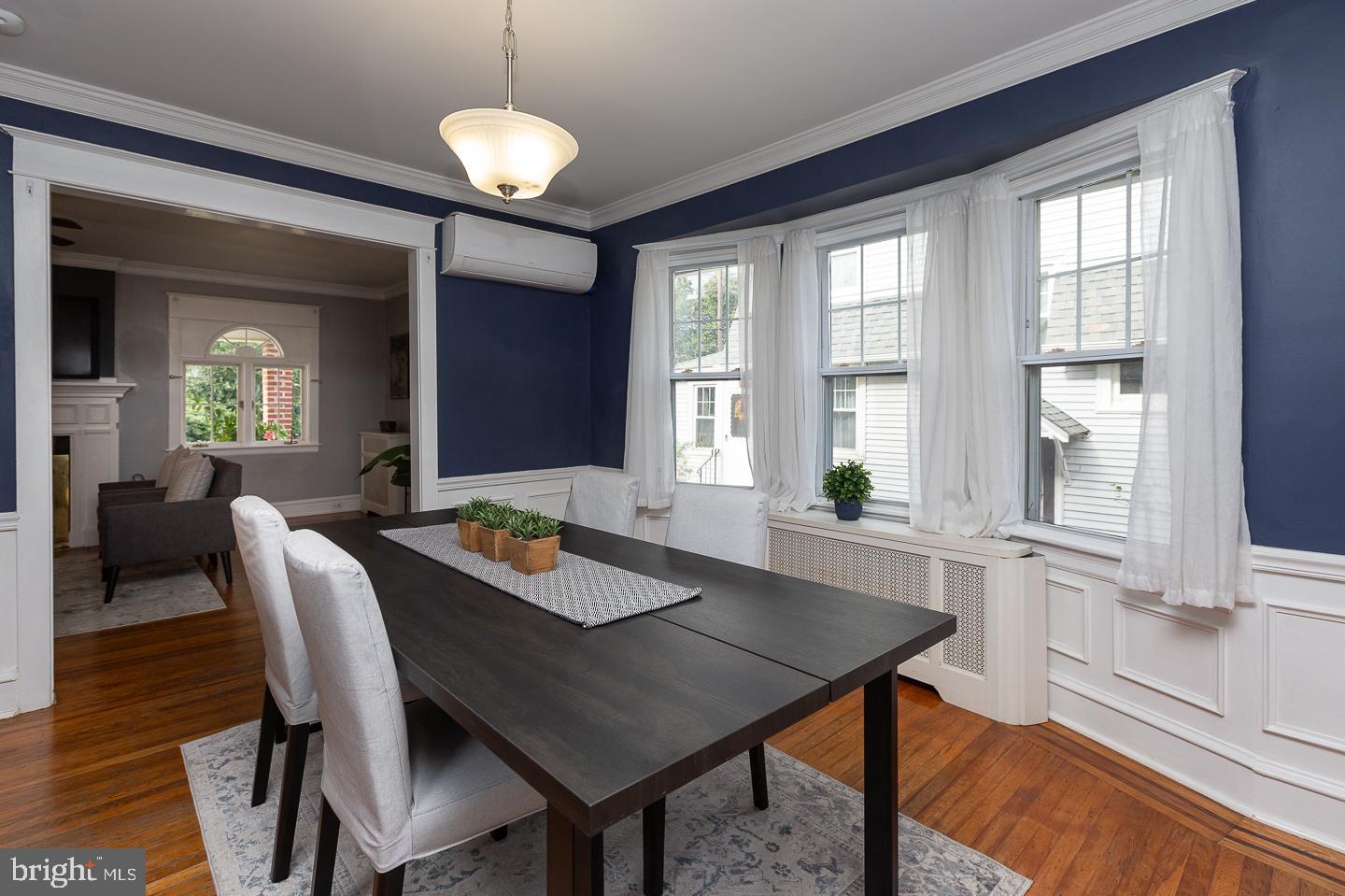 2029 Laurel Road Havertown, PA 19083 - Photo 12 of 45 a view of a dining room with furniture window and wooden floor