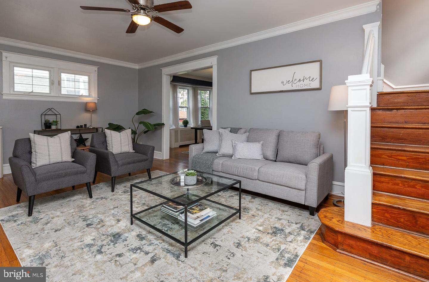 2029 Laurel Road Havertown, PA 19083 - Photo 6 of 45 a living room with furniture and a rug