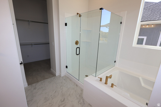 1232 East Amaryllis Way Layton, UT 84040 - Photo 8 of 14 Large Soaking Tub with Euro Glass Shower. Photo of another home with same design package.