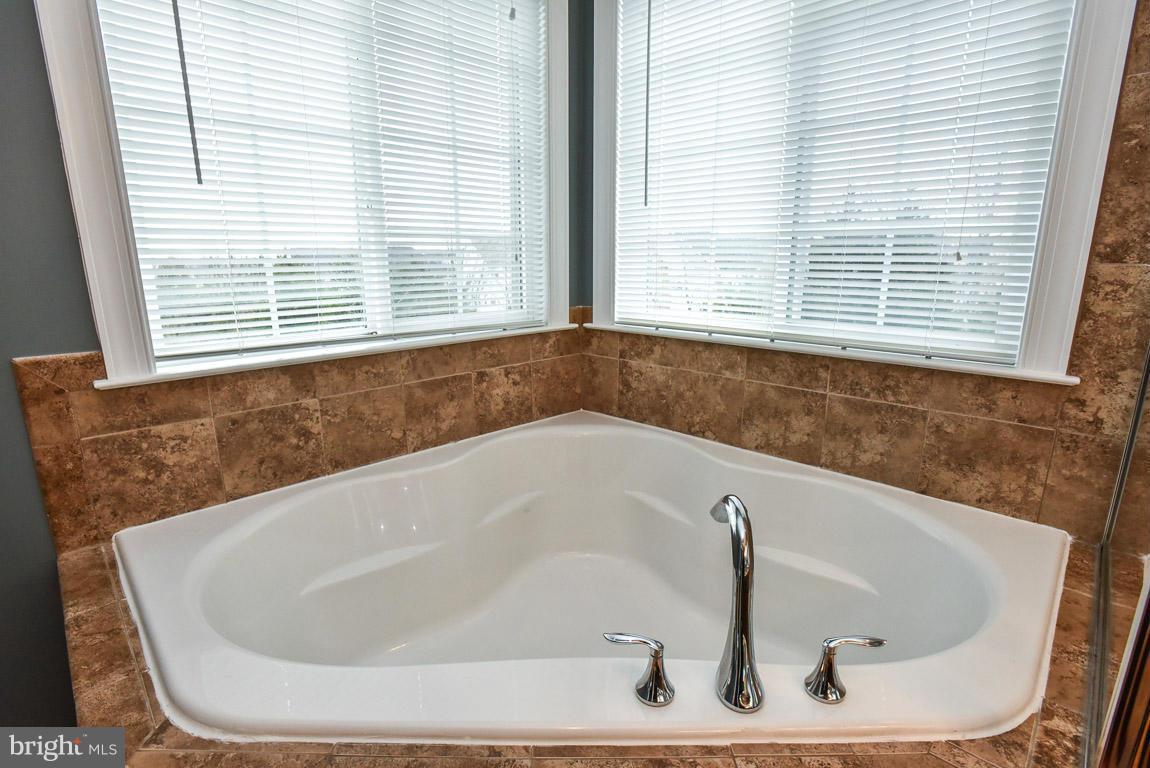 25175 Prairie Fire Square Aldie, VA 20105 - Photo 17 of 28 a white bath tub sitting in a bathroom next to a window