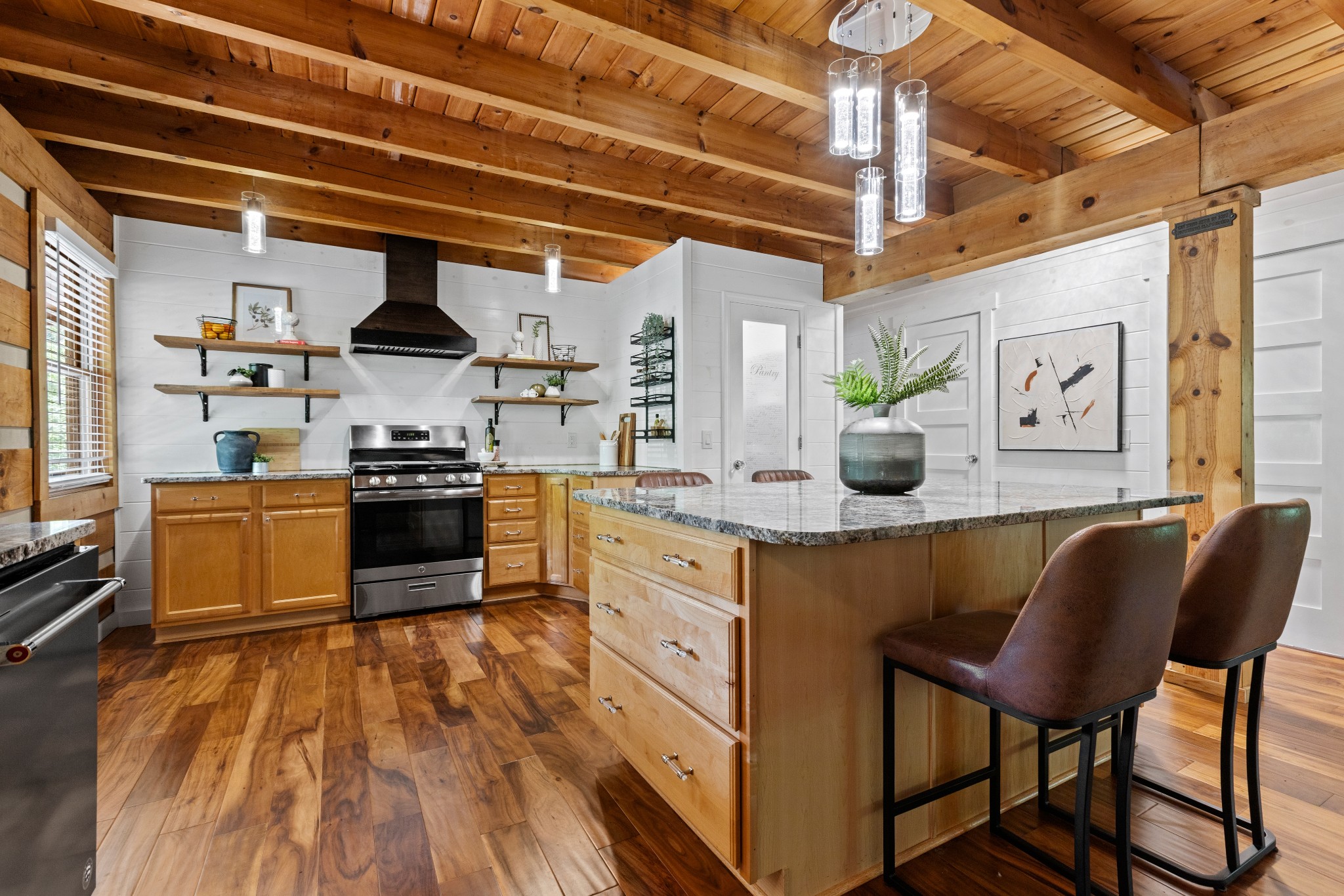 1708 Sugar Ridge Road Spring Hill, TN 37174 - Photo 11 of 59 a kitchen with stainless steel appliances granite countertop a stove a sink and a refrigerator