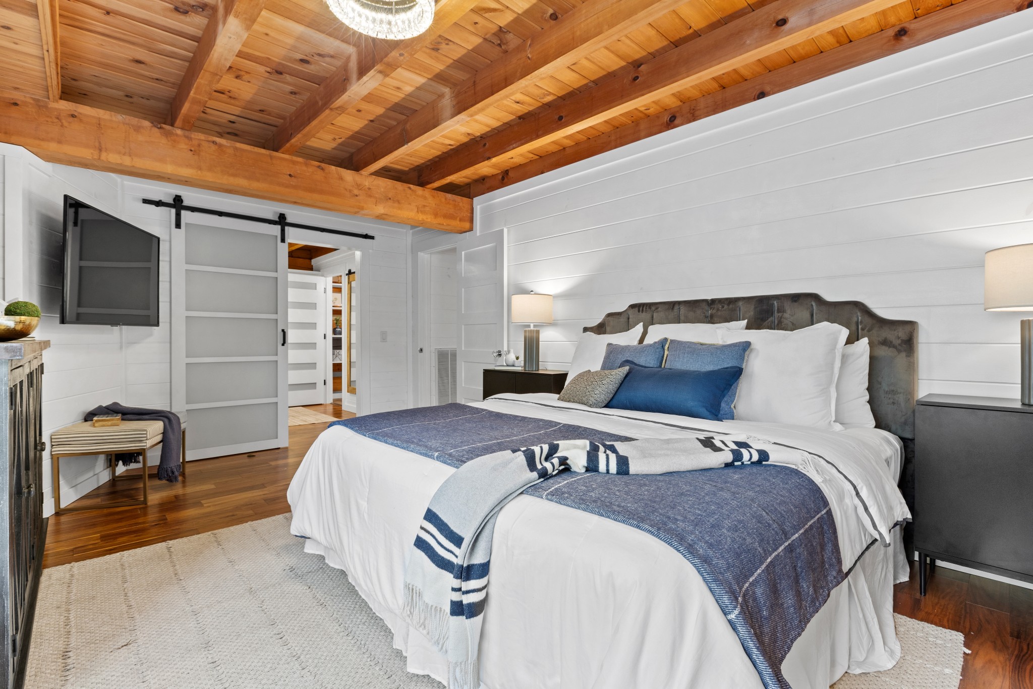 1708 Sugar Ridge Road Spring Hill, TN 37174 - Photo 21 of 59 a bedroom with bed and a chair