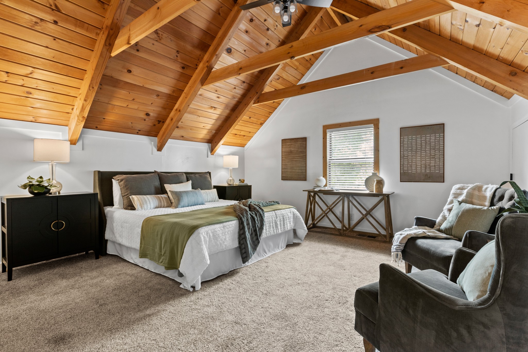 1708 Sugar Ridge Road Spring Hill, TN 37174 - Photo 28 of 59 a spacious bedroom with two beds and a couch