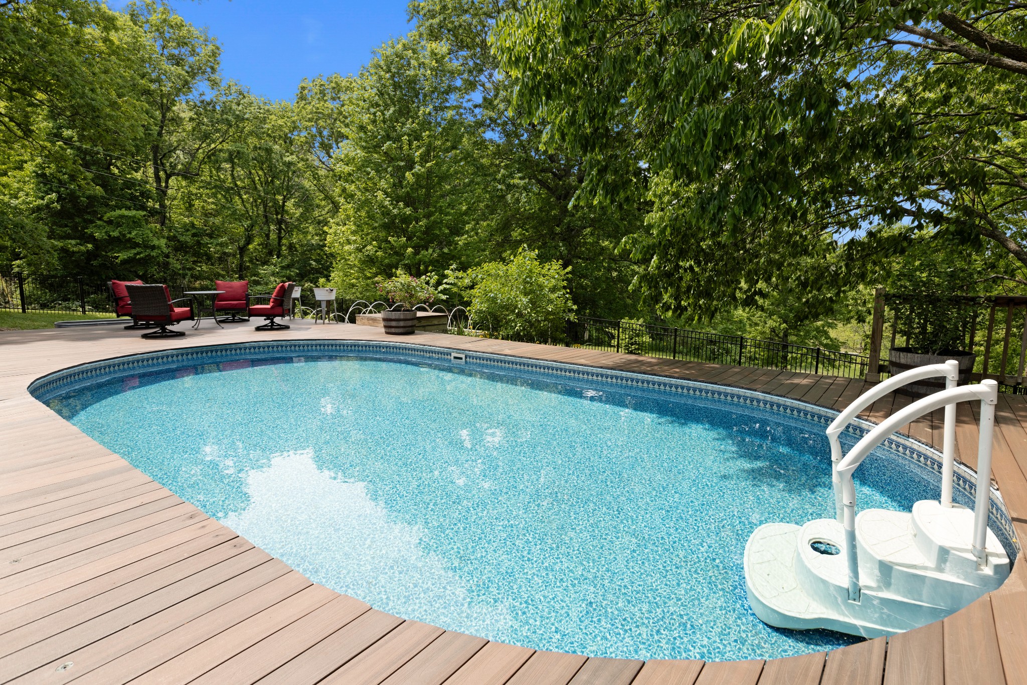 1708 Sugar Ridge Road Spring Hill, TN 37174 - Photo 45 of 59 a view of a swimming pool with seating space