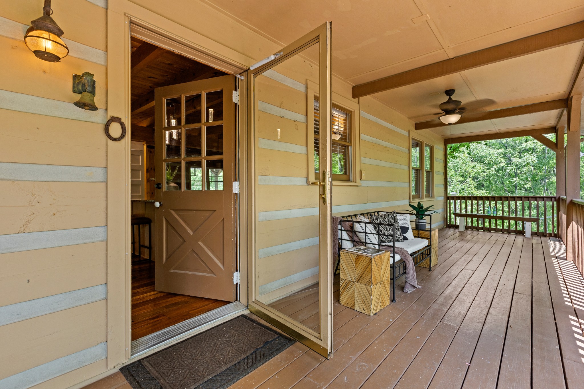 1708 Sugar Ridge Road Spring Hill, TN 37174 - Photo 9 of 59 a view of a balcony with chairs