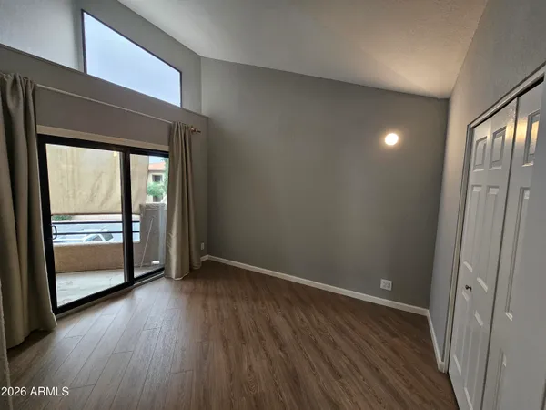 wooden floor in an empty room