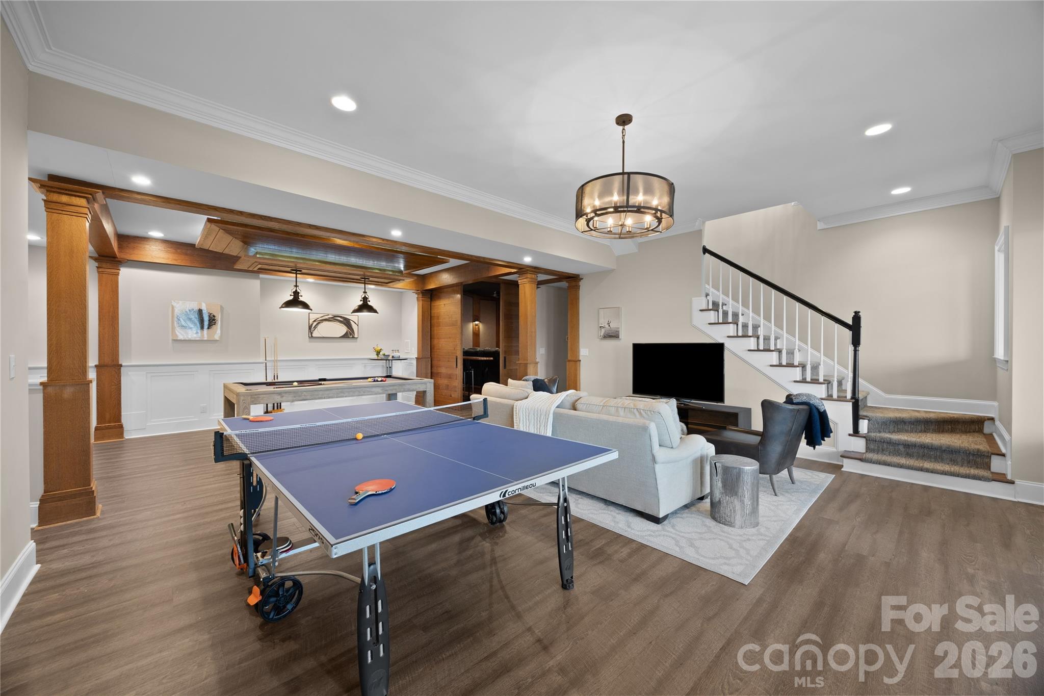 8052 Westbay Road Denver, NC 28037 - Photo 26 of 45 a view of a livingroom with furniture window and wooden floor