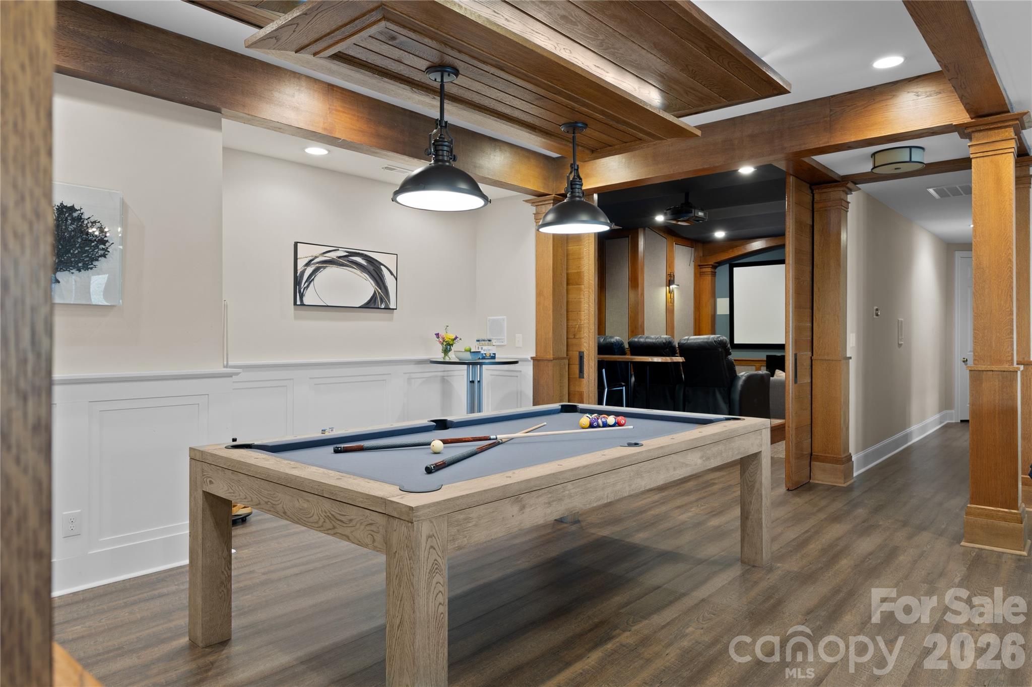8052 Westbay Road Denver, NC 28037 - Photo 28 of 45 a kitchen with a sink cabinets and wooden floor