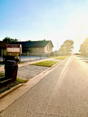a view of a terrace with a flat screen tv