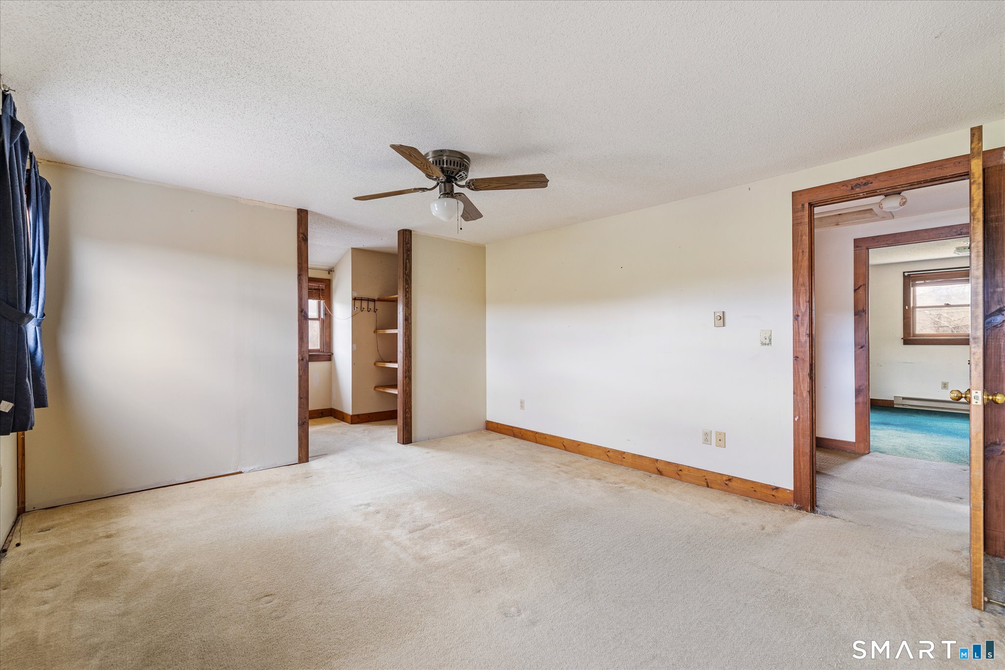 49 Bosworth Road Pomfret, CT 06259 - Photo 29 of 40 a view of empty room with ceiling fan