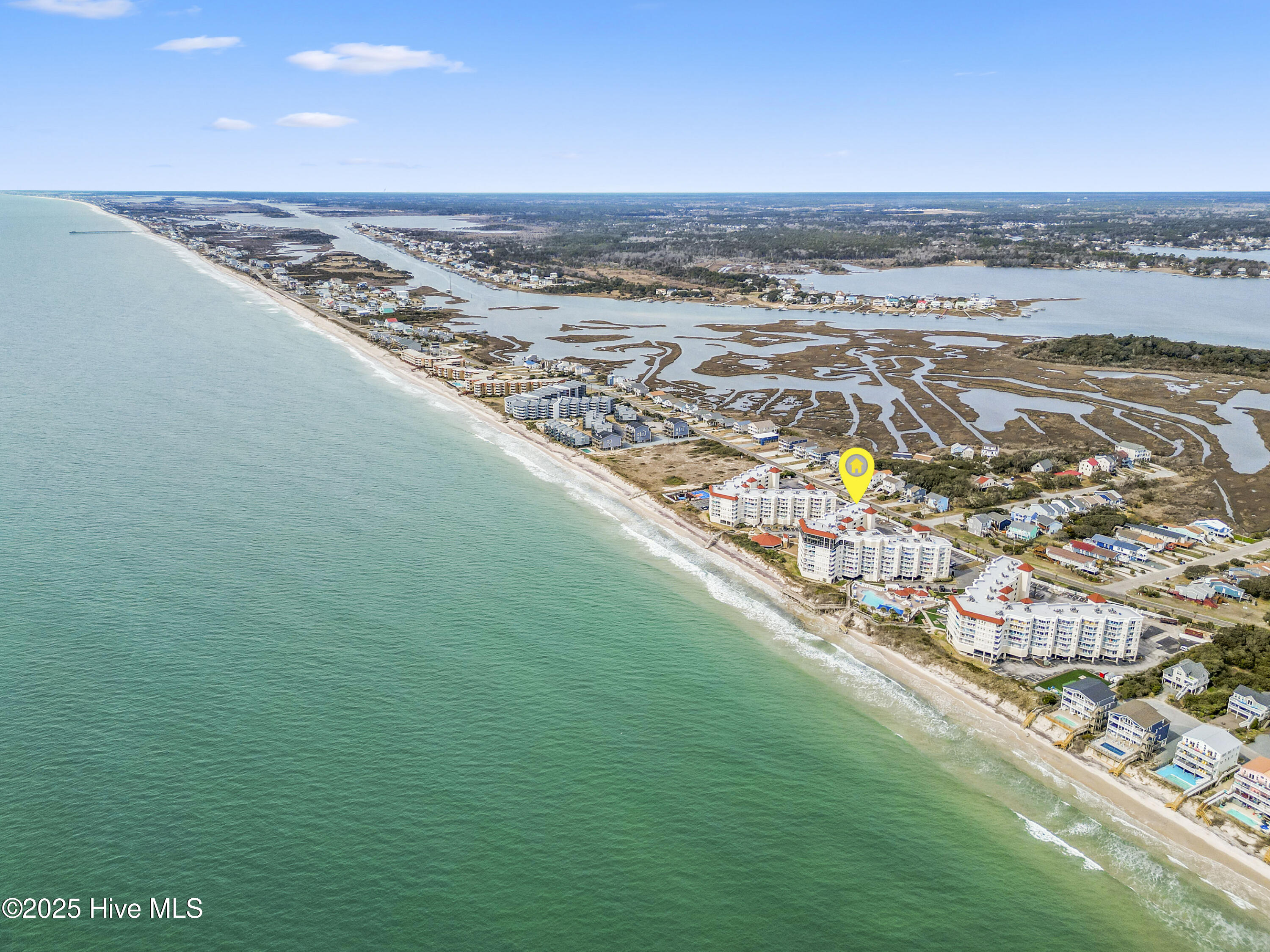 2000 New River Inlet Road, Unit 2304 North Topsail Beach, NC 28460 - Photo 29 of 40 Drone Aerial