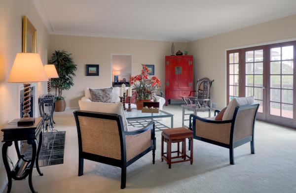 1935 Mission Ridge Road Santa Barbara, CA 93103 - Photo 2 of 10 a view of a livingroom with furniture and a window