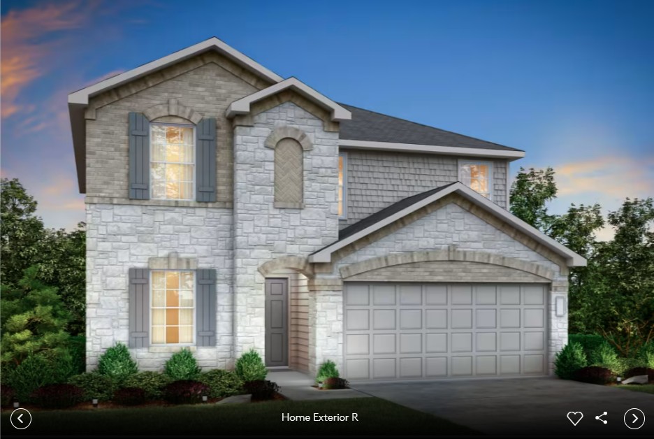 524 Henry Milton Road Georgetown, TX 78626 - Photo 1 of 7 Pulte Homes, Sandalwood/R Rendering