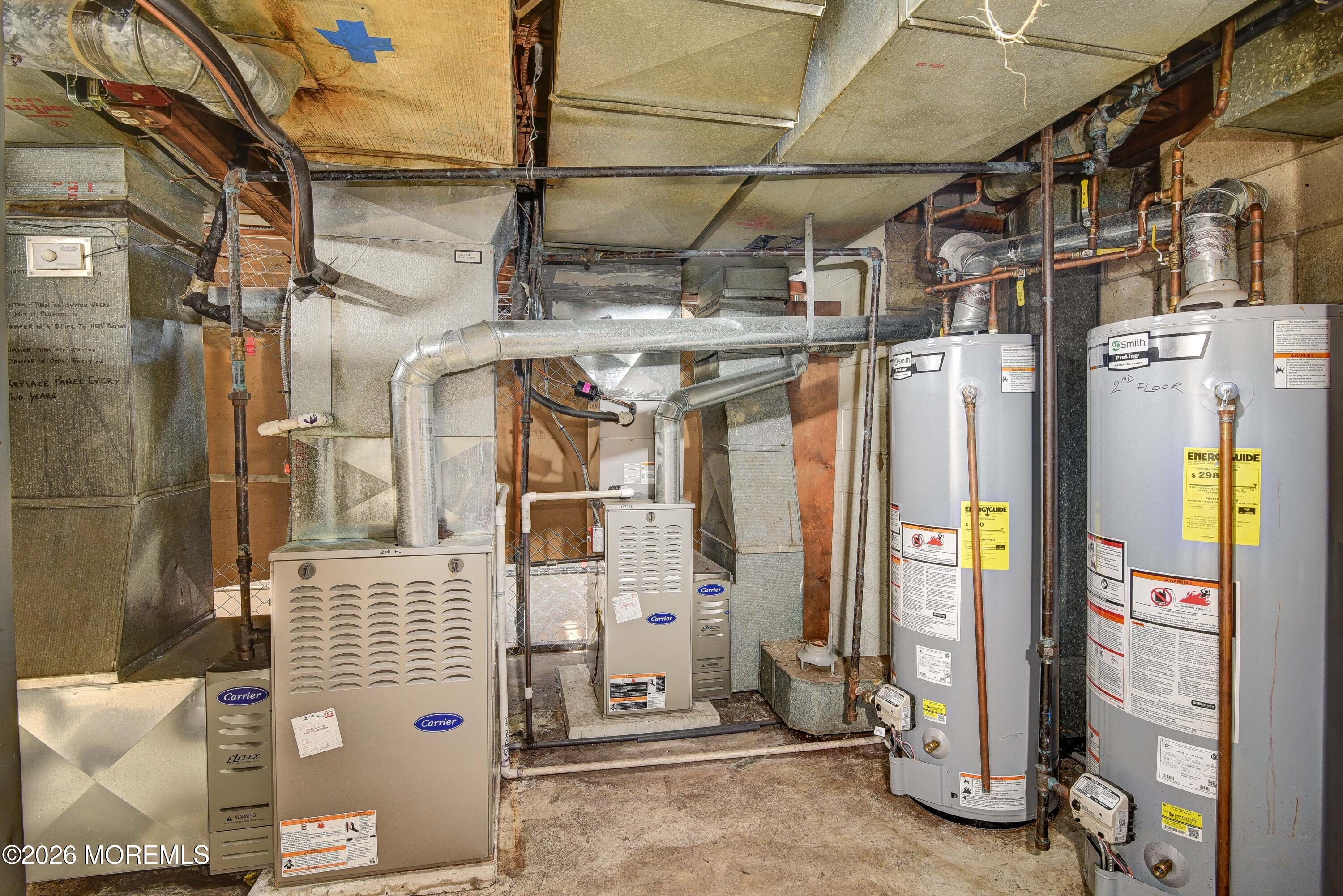 Main Street Milltown, NJ 08850 - Photo 32 of 37 a view of a hallway with a furniture