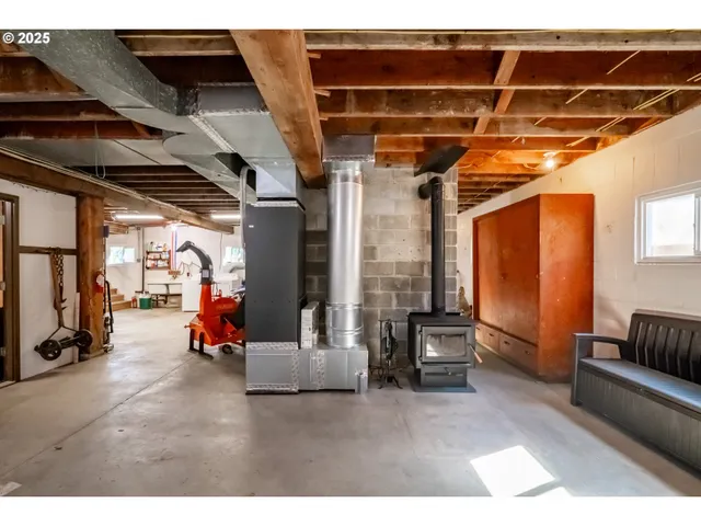 a view of car garage