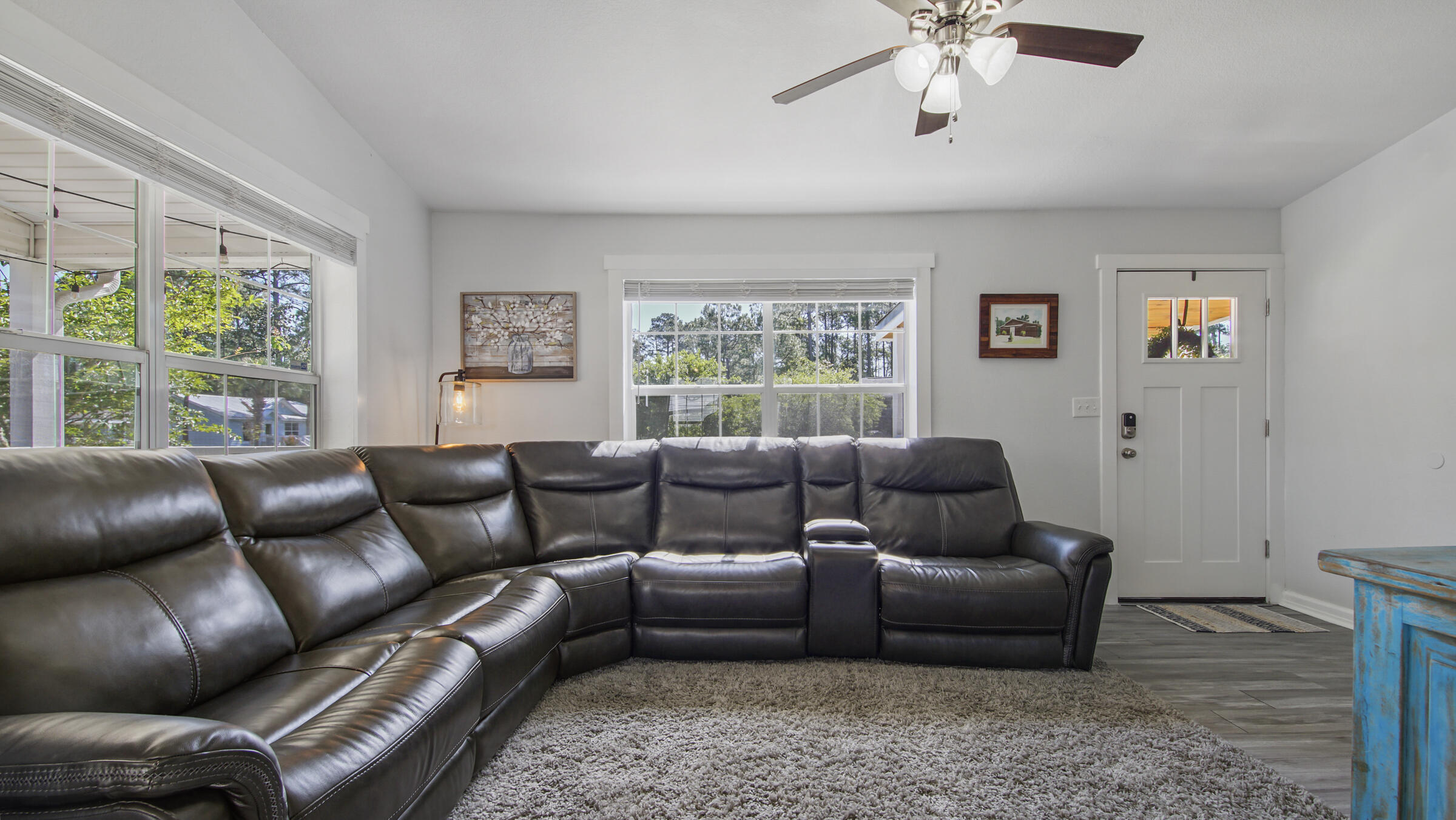 190 Plantation Way Santa Rosa Beach, FL 32459 - Photo 23 of 41 a living room with furniture and a large window