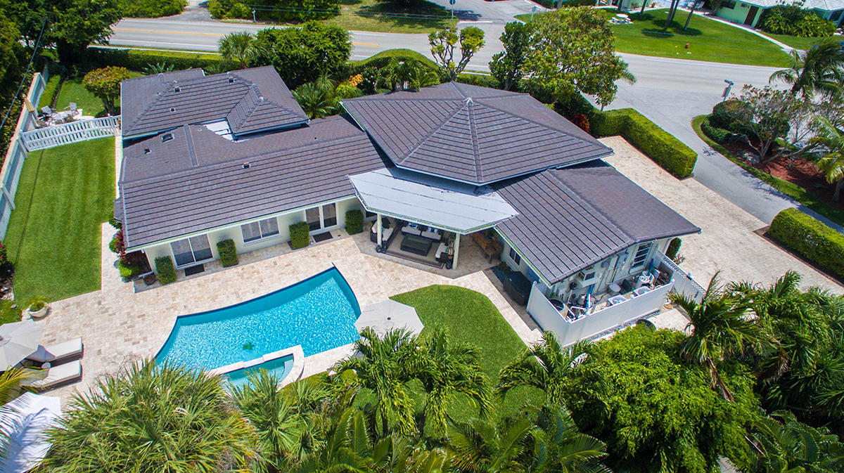5700 North Ocean Boulevard Ocean Ridge, FL 33435 - Photo 22 of 22 22 Aerial Backyard