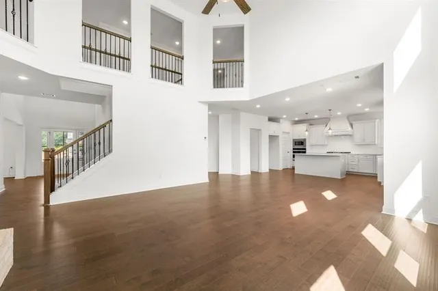 a view interior of a house with swimming pool
