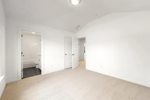 a view of empty room