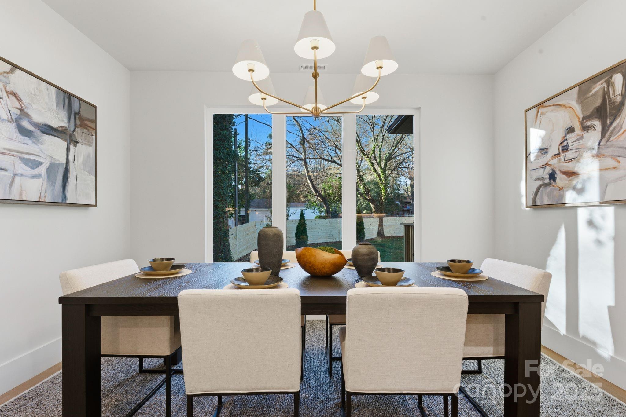 4658 Murrayhill Road Charlotte, NC 28209 - Photo 19 of 48 a dining room with furniture and window