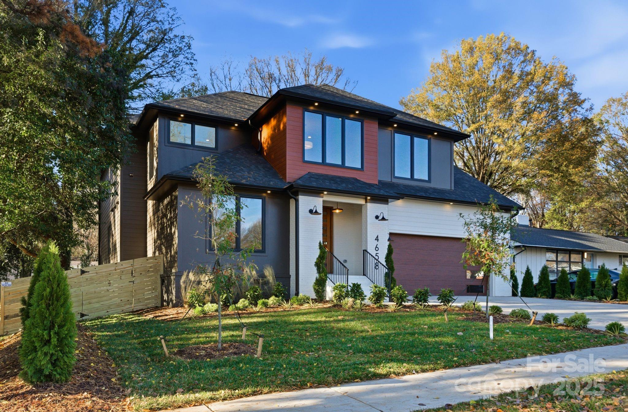 4658 Murrayhill Road Charlotte, NC 28209 - Photo 44 of 48 a front view of house with yard