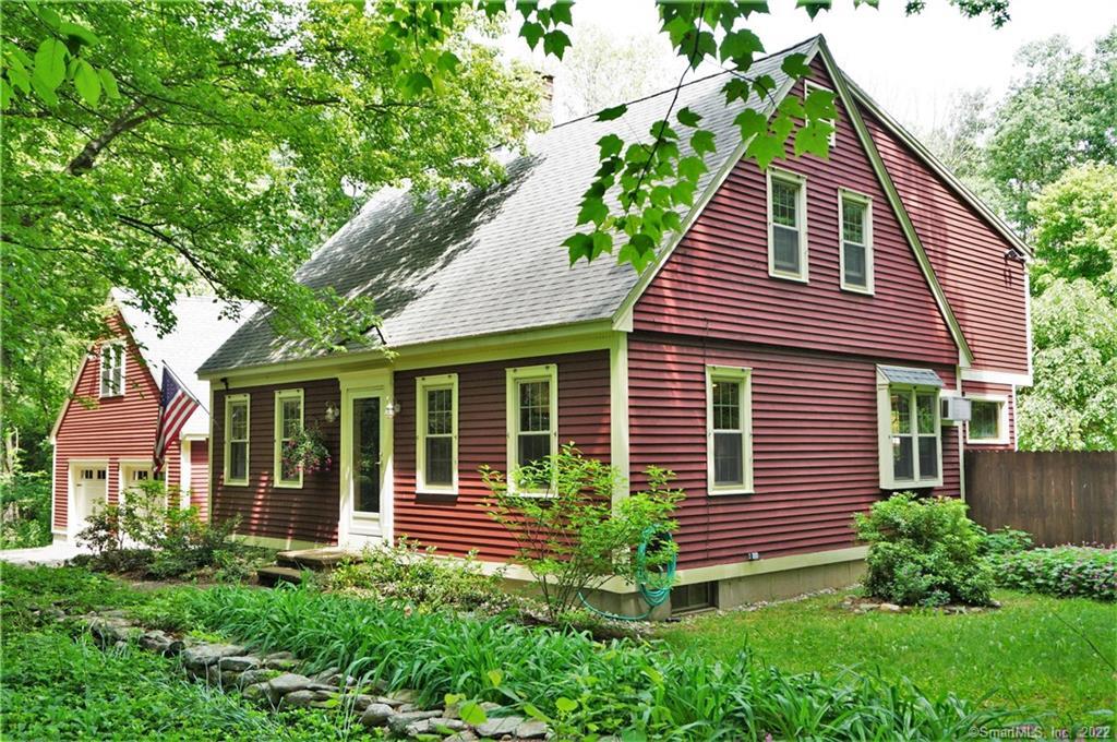Welcome to 318 Carpenter Rd.! This updated and well cared for home is buffered from the road with mature trees, stone walls and plantings. The private back yard is filled with gorgeous perennial plants and gardens. The oversized 2 car garage has a wide full set of stairs to the second level which could be finished or used for storage!