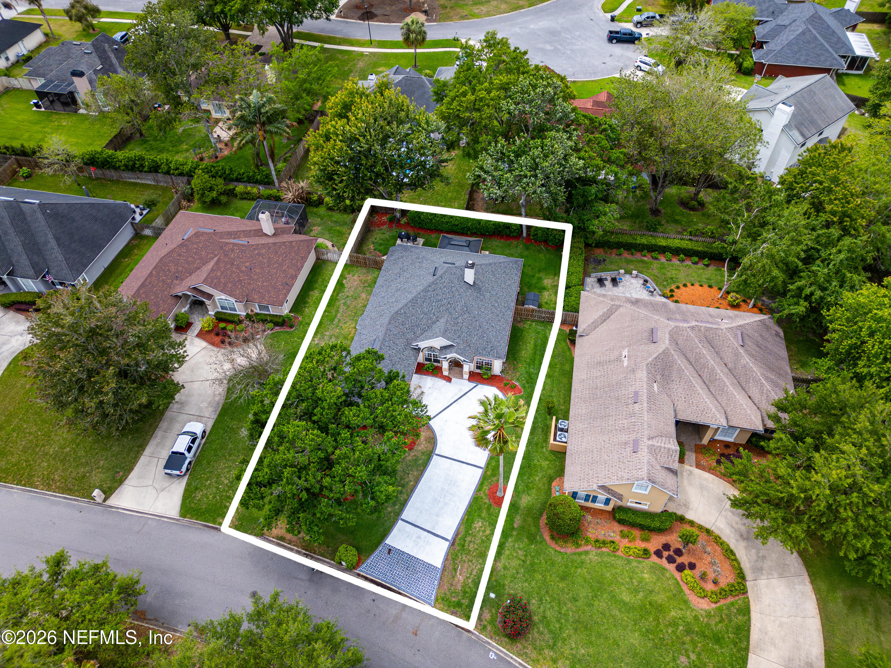 1940 Bluebonnet Way Fleming Island, FL 32003 - Photo 2 of 72 01 Aerial
