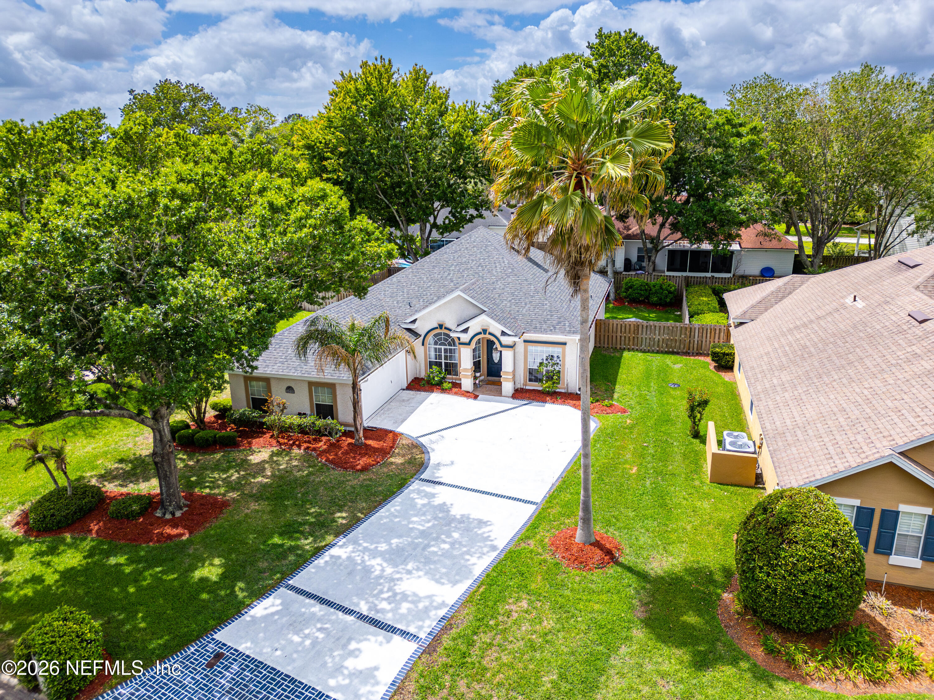 1940 Bluebonnet Way Fleming Island, FL 32003 - Photo 51 of 72 50 Aerial - Front Exterior