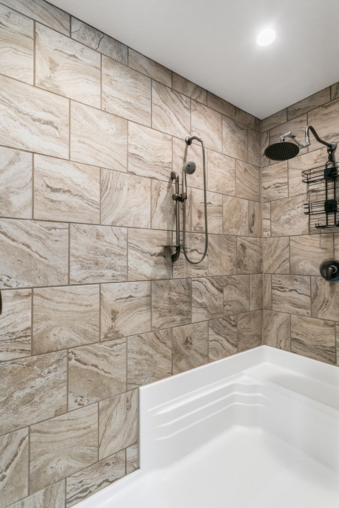 134 Concho Trail Harper, TX 78631 - Photo 14 of 31 a bathroom with a shower