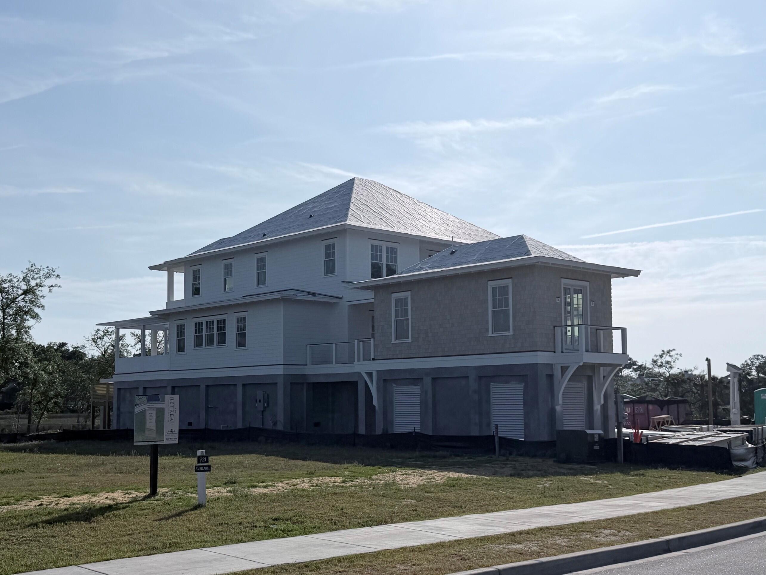 717 Hartey Street Daniel Island, SC 29492 - Photo 3 of 16 717- Side Elevation Progress