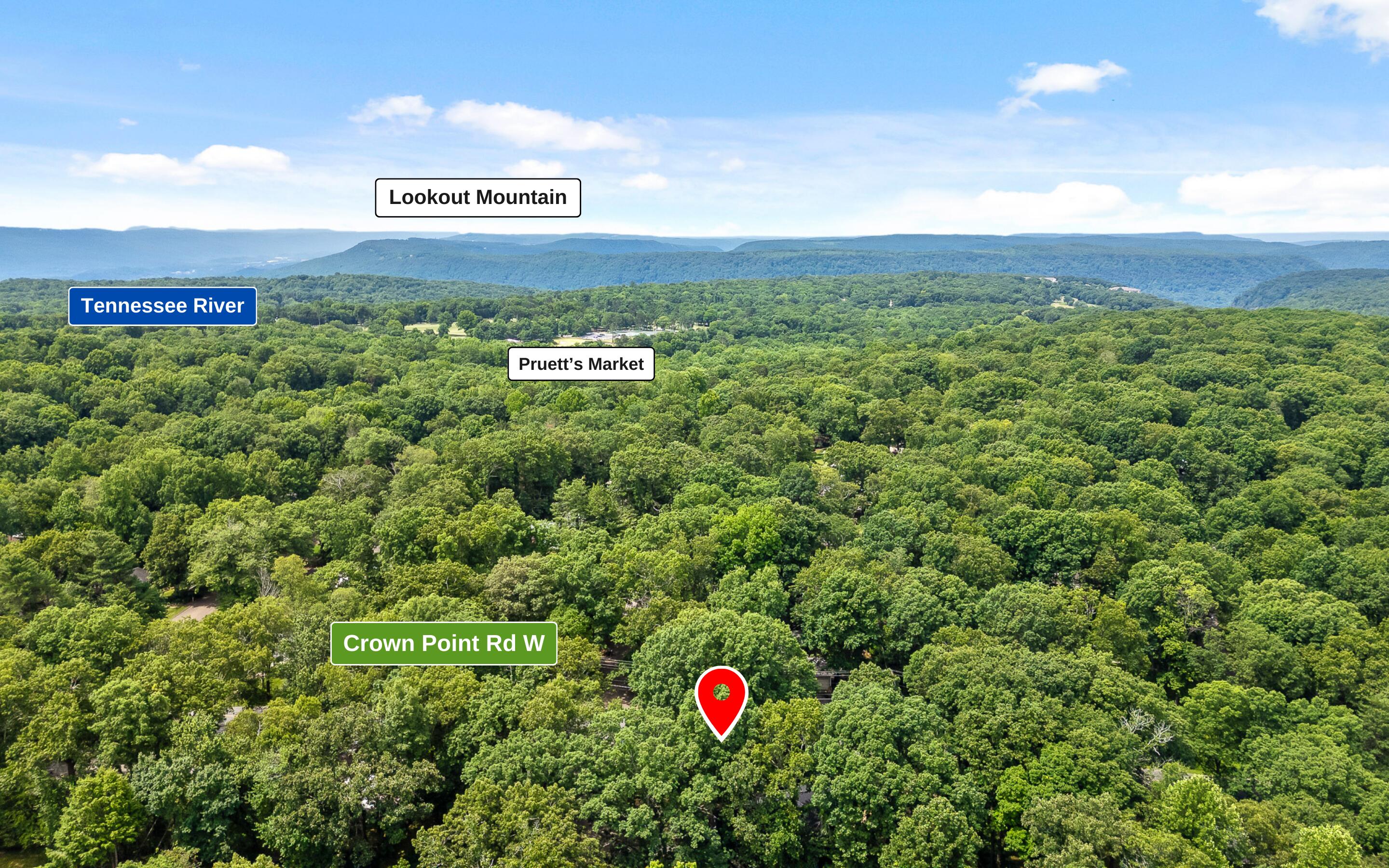 1100 Crown Point Road West Signal Mountain, TN 37377 - Photo 32 of 32 1100 W Crown Point W Rd