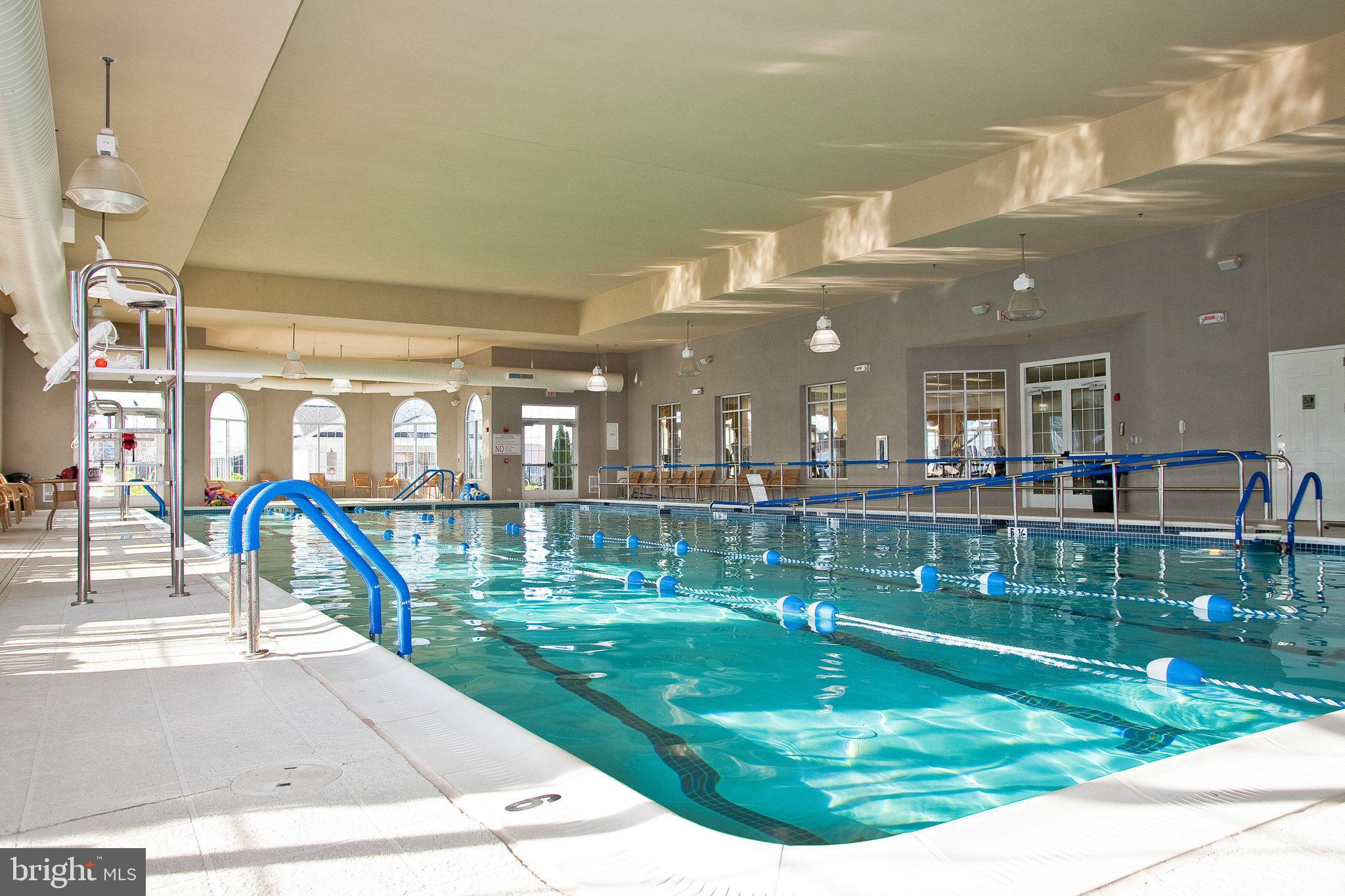 20580 Hope Spring Terrace, Unit 207 Ashburn, VA 20147 - Photo 40 of 61 Indoor Heated Pool for Laps or Exercise Classes