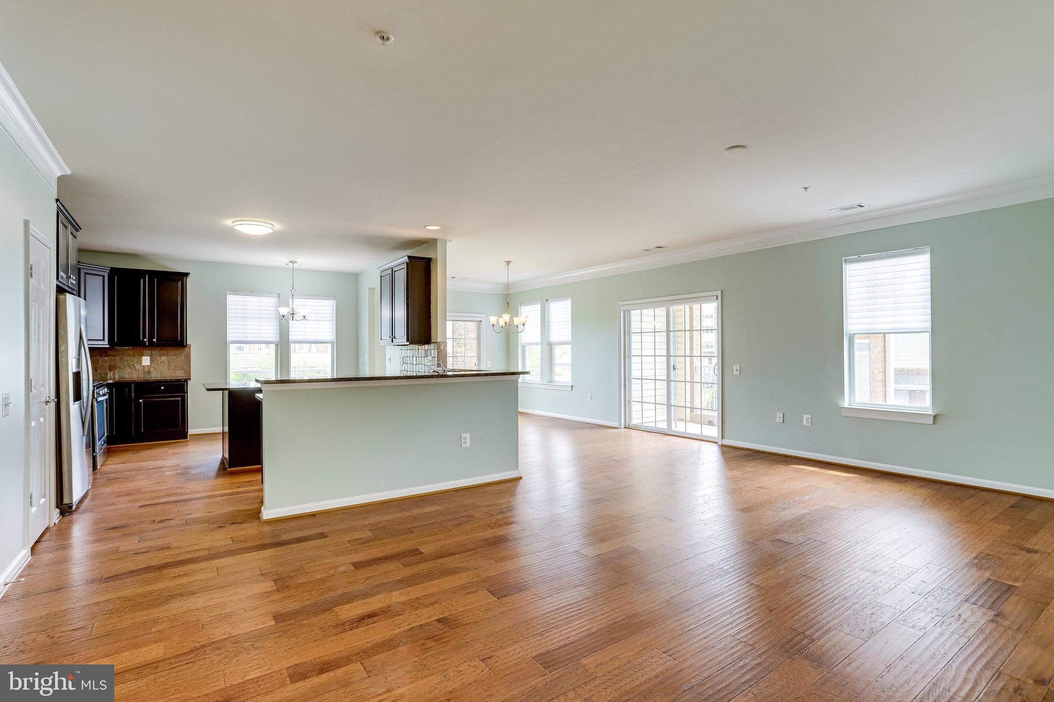 20580 Hope Spring Terrace, Unit 207 Ashburn, VA 20147 - Photo 7 of 61 View from Great Room into Kitchen