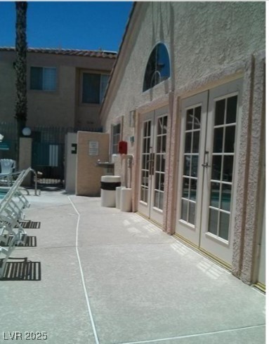 1851 Hillpointe Road, Unit 2112 Henderson, NV 89074 - Photo 6 of 15 View of patio / terrace featuring french doors