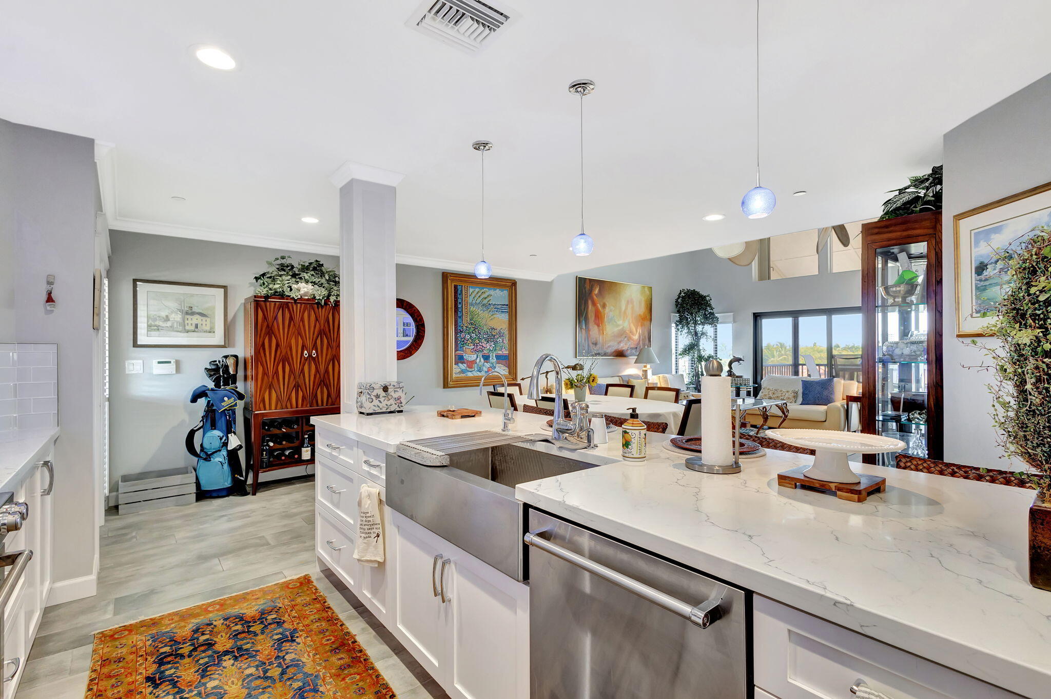 16910 Bay Street, Unit E503 Jupiter, FL 33477 - Photo 18 of 33 a kitchen with lots of counter top space