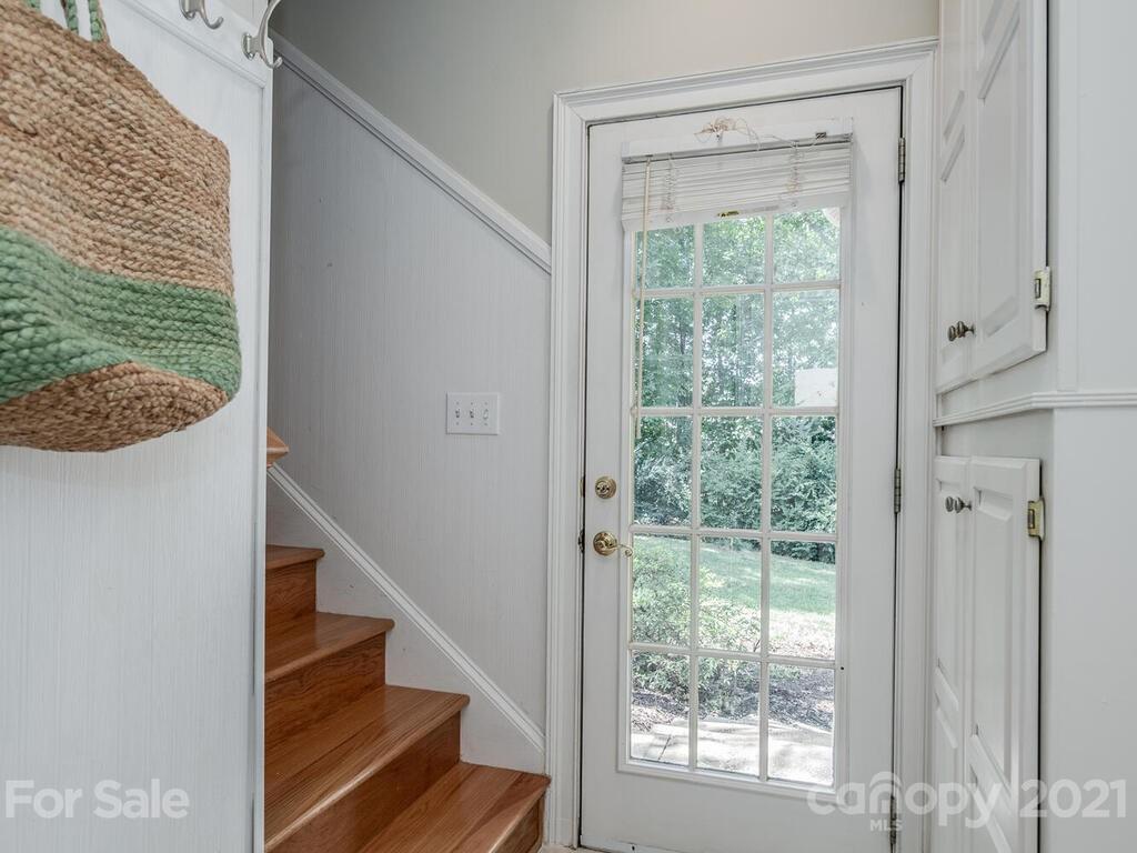 4626 Binfords Ridge Road Charlotte, NC 28226 - Photo 17 of 42 a view of entryway and hall with wooden floor