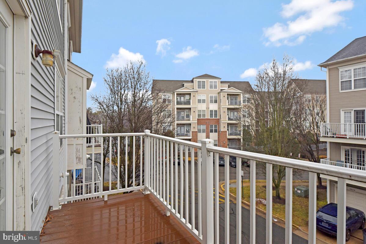 8045 Gatehouse Road, Unit 17 Falls Church, VA 22042 - Photo 28 of 32 a view of a building from a balcony