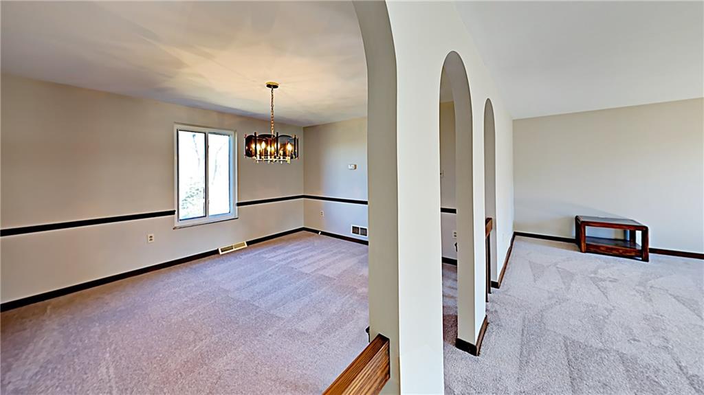 218 Ridgeview Drive Wexford, PA 15090 - Photo 8 of 25 Dining room (newly installed carpeting on main floor, upper hall, and master bedroom).